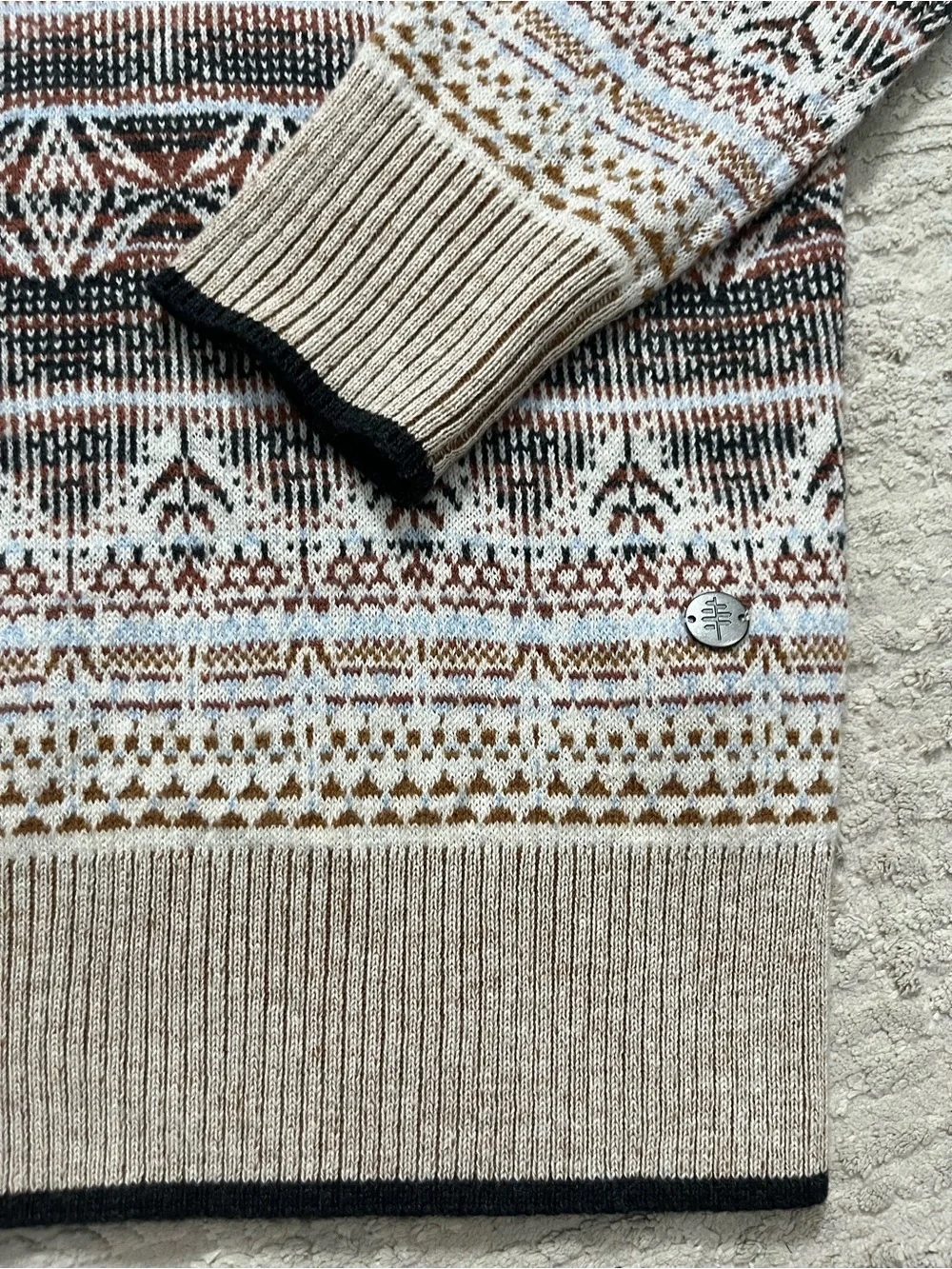 NWT Royal Robbins Westlands Relaxed Pullover Wool Blend Sweater